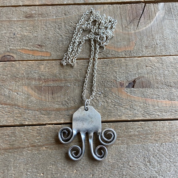 handmade Jewelry - Handmade Vintage Fork Necklace